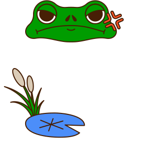 Angry Frog