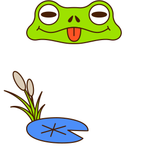 Derpy Frog