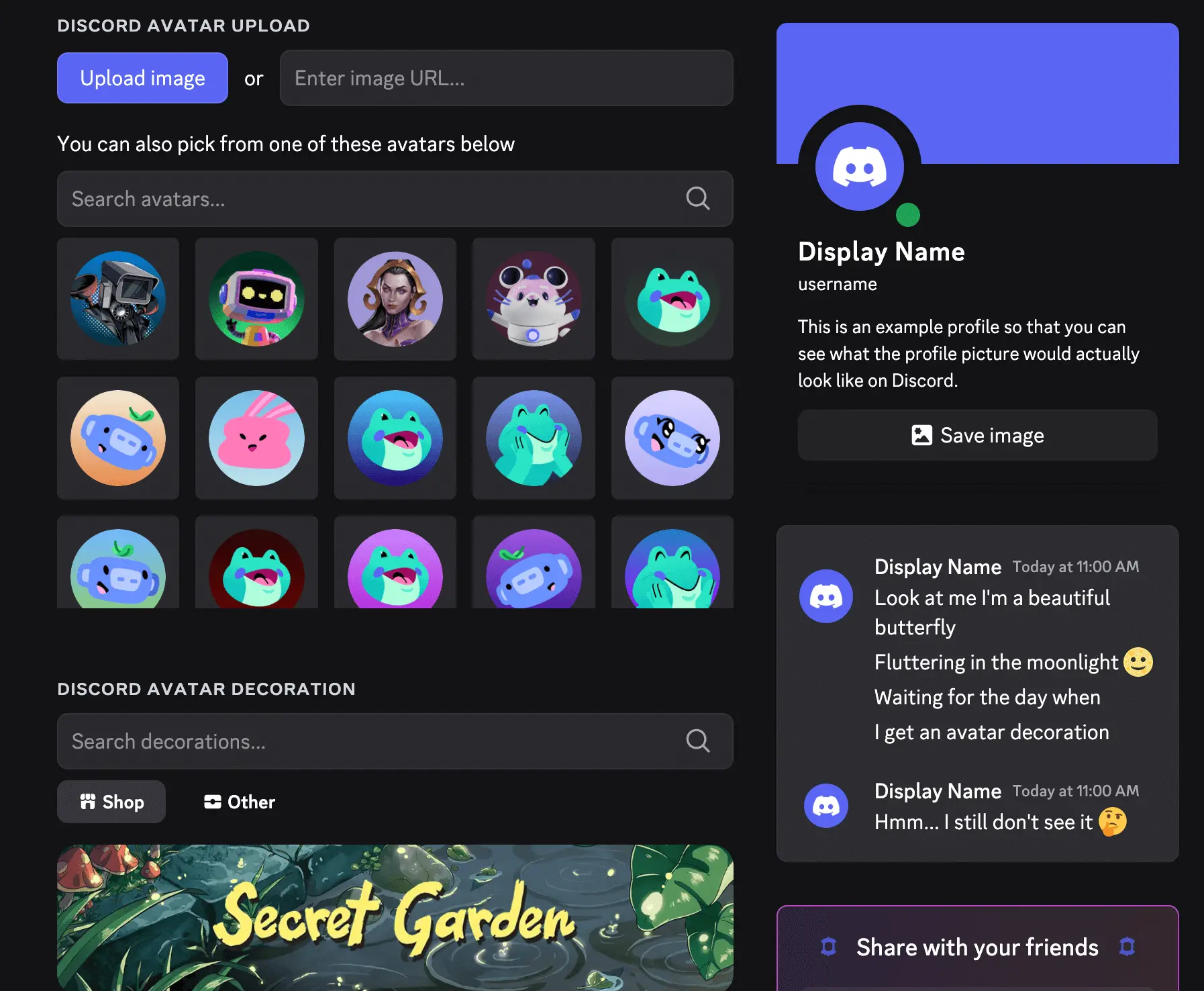 Discord Decoration Art - Free Avatar Decorations